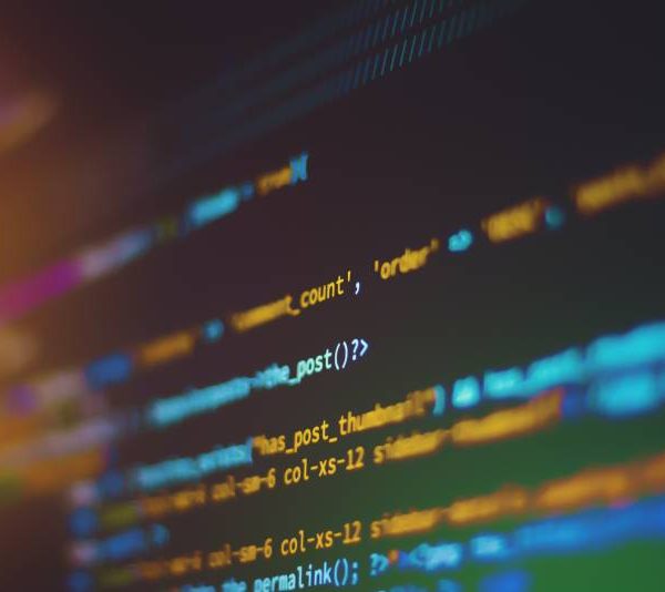 écran d'ordinateur faisant de la cybersécurité