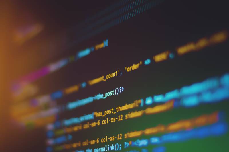 écran d'ordinateur faisant de la cybersécurité